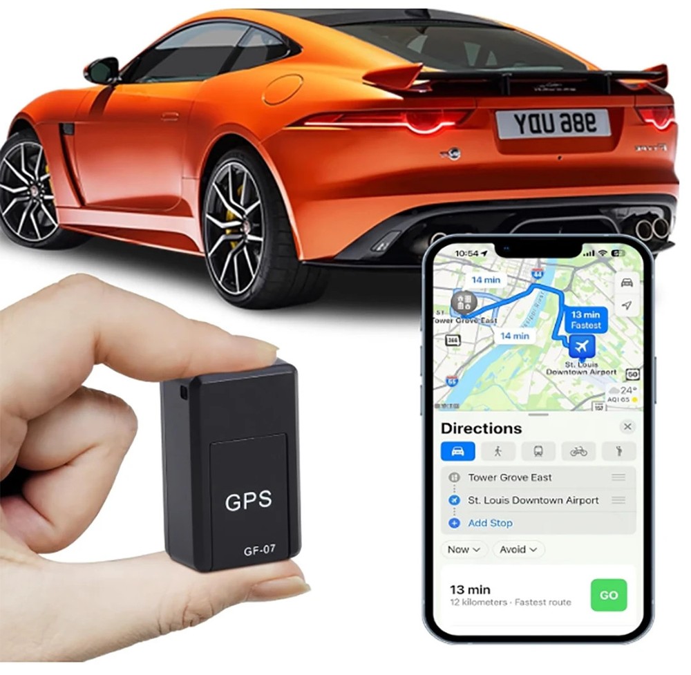 Mini Real Time Portable GPS Tracker Hidden Magnetic for Cars Vehicles People