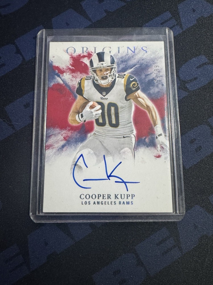 2017 Panini Origins - Rookie Autographs Cooper Kupp #RA-CK Red /99 (AU, RC)
