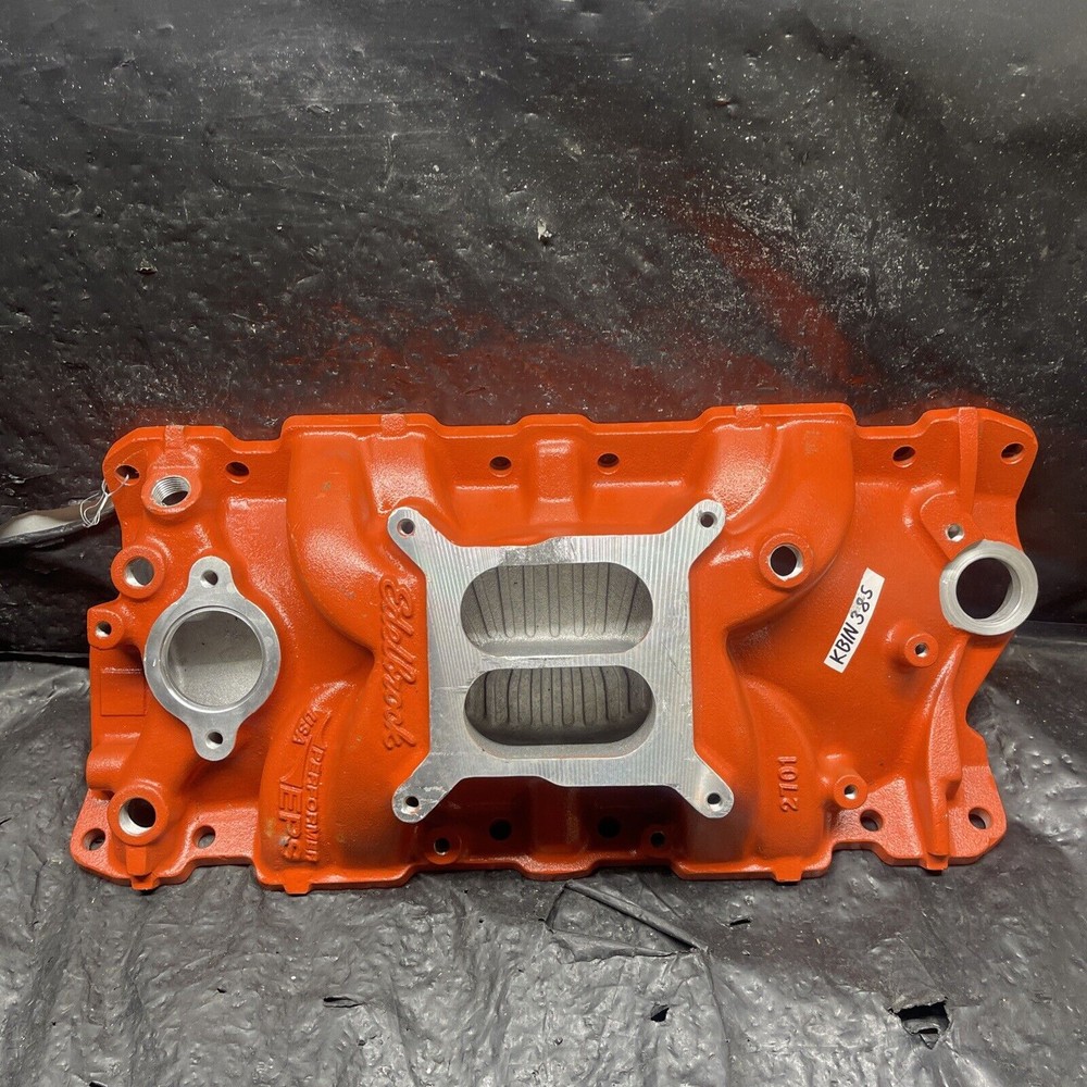 Edelbrock 2701 Performer EPS Intake Manifold for Small Block Chevy V8 262-400