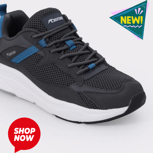 Comfortable Men's Sneakers Flexible LightWeight Design Mesh Upper  & Phylon Sole