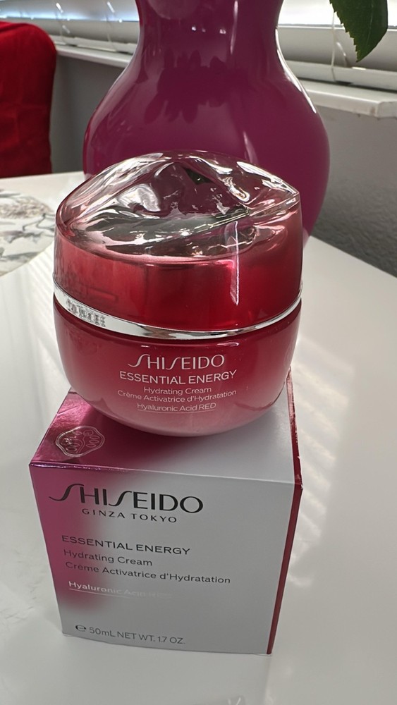 Shiseido Ginza Tokyo Essential Energy Hydrating Cream Hyaluronic Acid – 1.7 oz