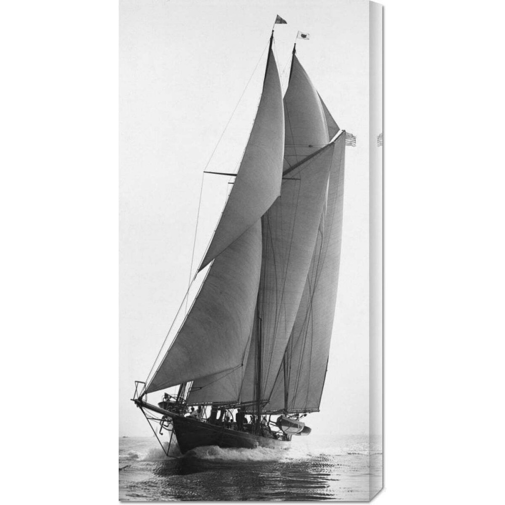 Global Gallery Edwin Levick Cleopatra’s Barge 1922 Wall Art Multi-Colored 36 Inches High by 18 Inches Wide