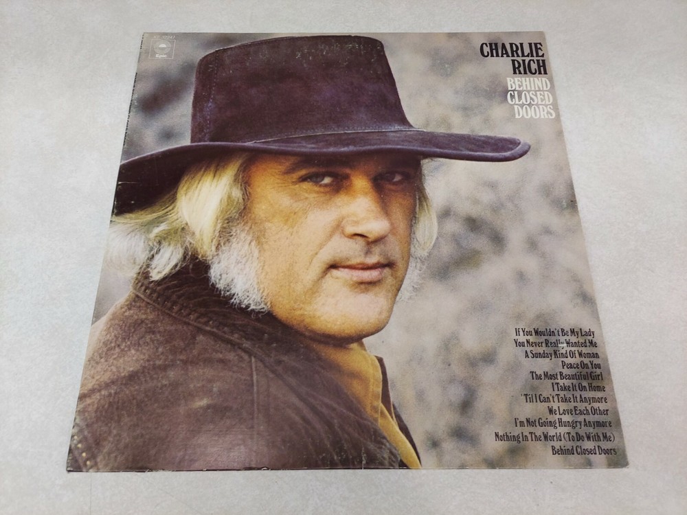 Charlie Rich Behind Closed Doors 1973 CBS Records Vintage Vinyl