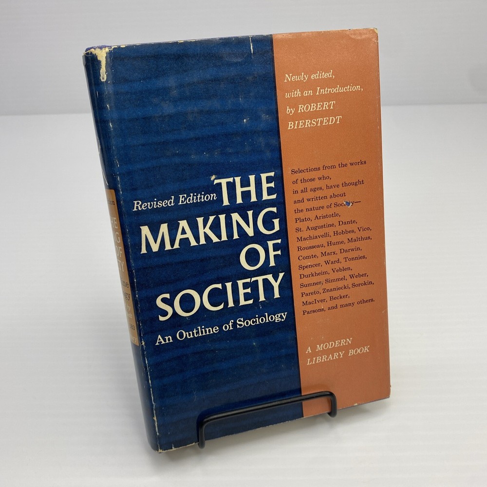 The Making of Society An Outline of Sociology Modern Library 1959 HC Anthology