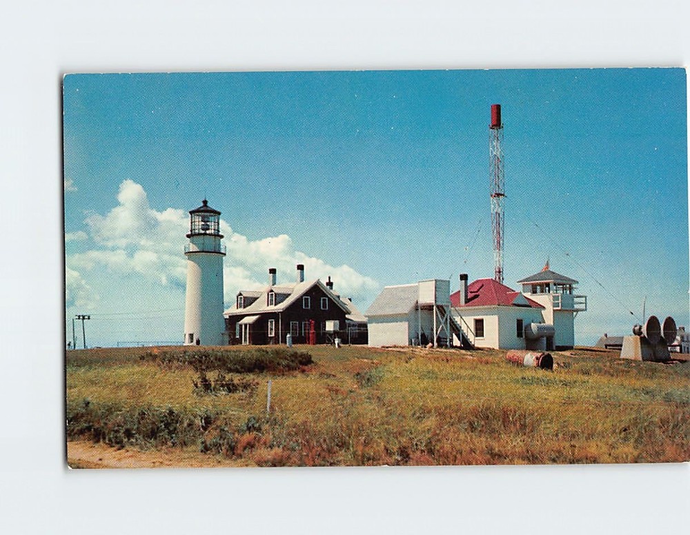 Postcard Highland Light Truro Cape Cod Massachusetts USA