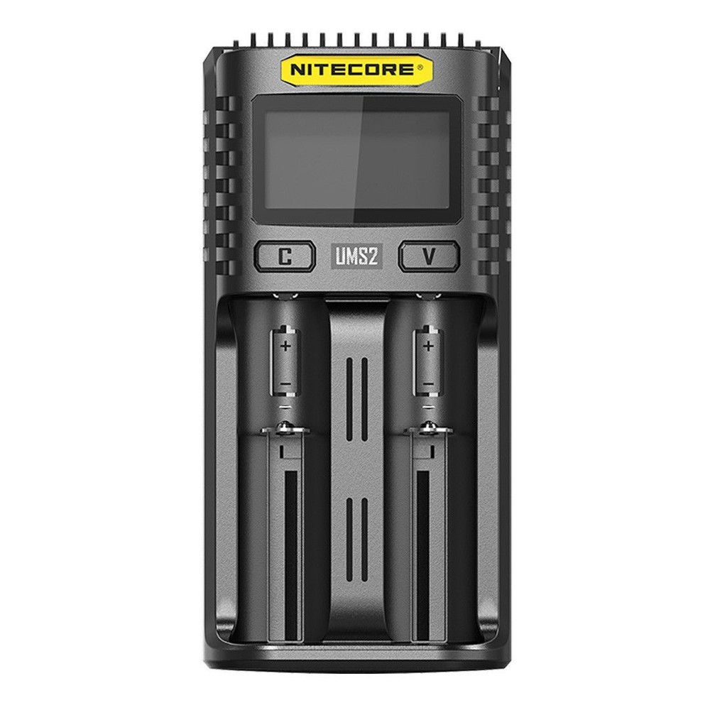 NITECORE UMS2 Charger Intelligent USB 2-Slot Superb Quick Charge Battery Charger