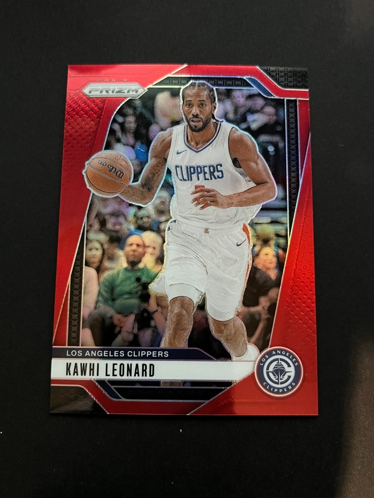 2024-25 Prizm Kawhi Leonard Red #/299 Clippers