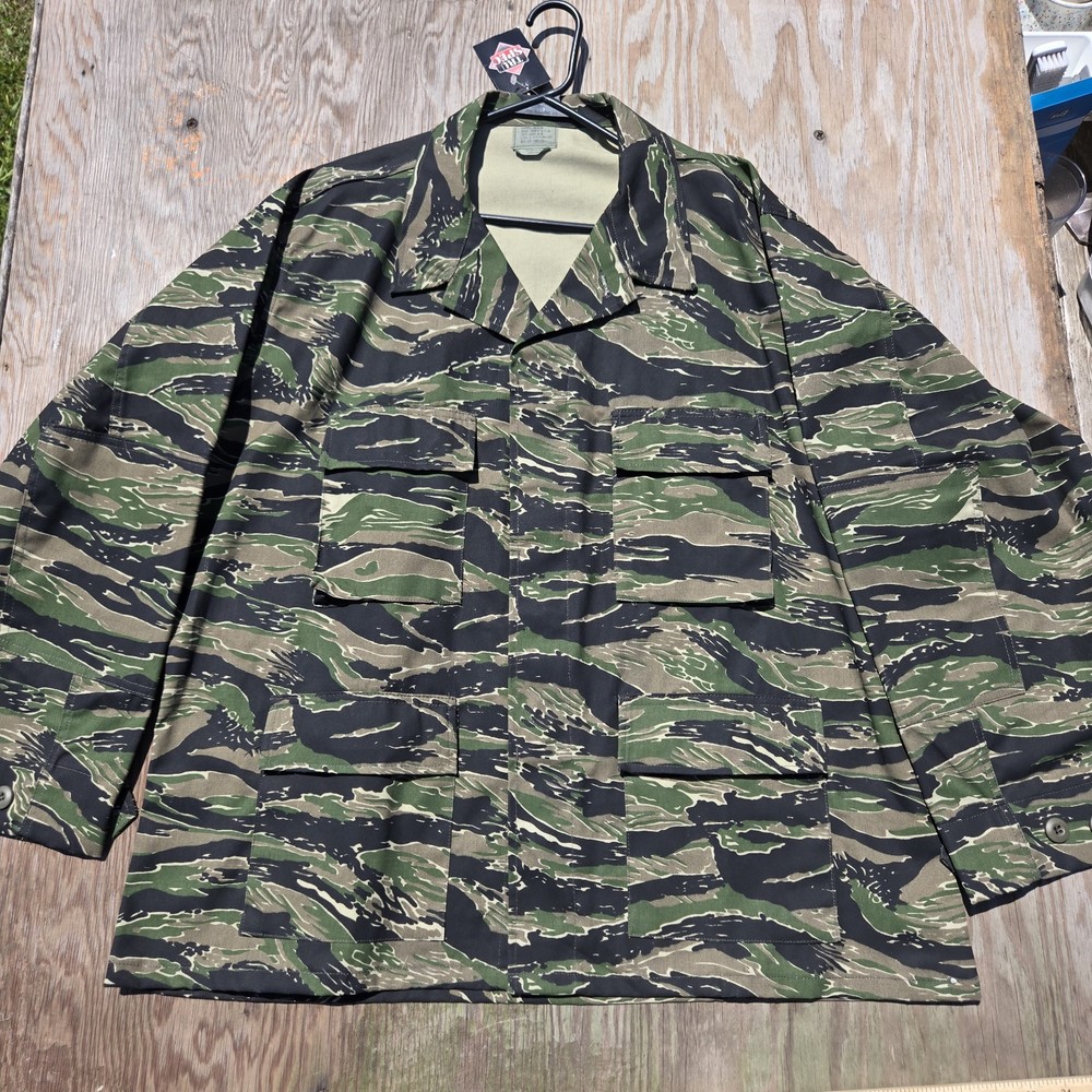 NWT TRU-SPEC Military Digital Army Combat Uniform Tactical Jacket XL Regular