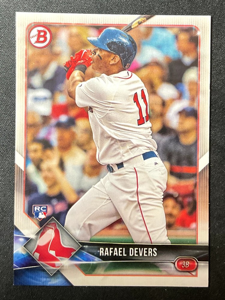 2018 Bowman Rafael Devers RC Rookie #25 Boston Red Sox Baseball Card MLB