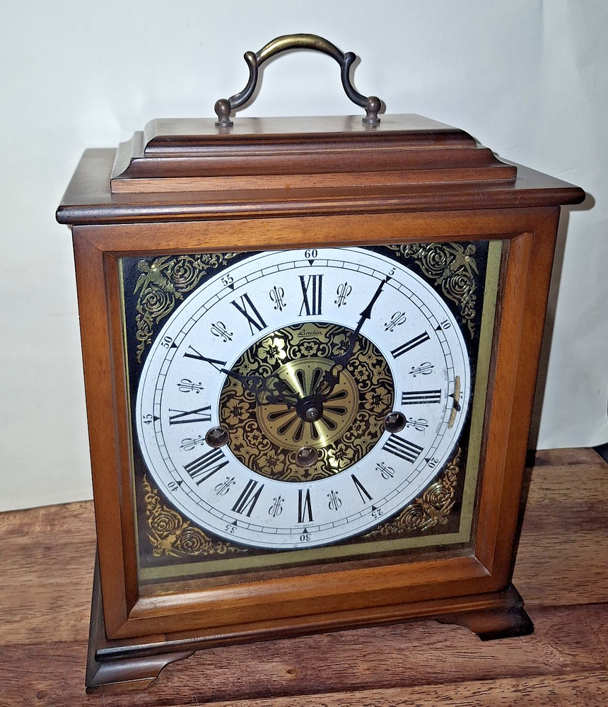 Linden Germany Triple Chime + Westminster 8-Day Bracket Clock Working Mechanical