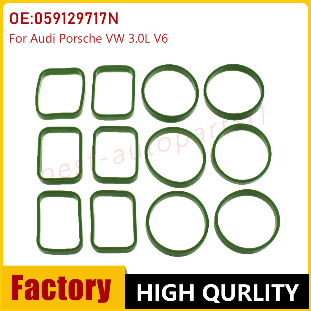 Engine Intake Manifold Gaskets Kit 059129717N For Audi Porsche VW 3.0L V6