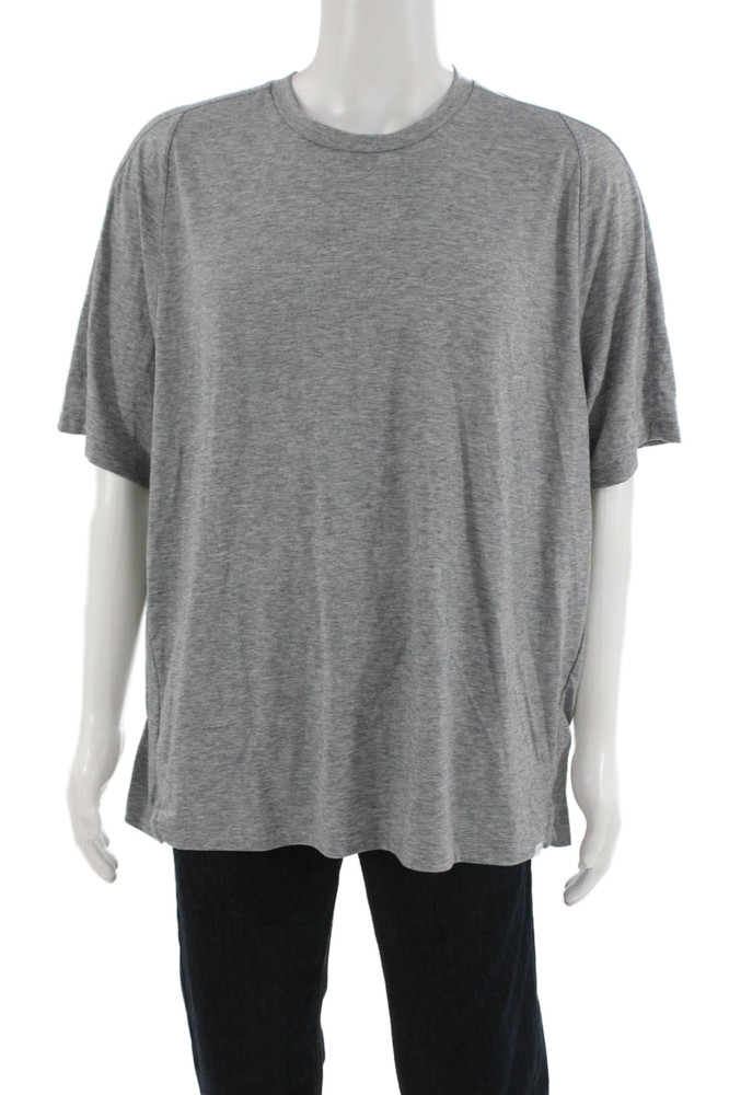 Ministry of Supply Mens Gray Merino T-Shirt Short Sleeve Size 2XLFree Shipping in US $100+ Orders | $6.95 Orders Below