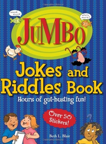 Jumbo Jokes And Riddles Book: Hours of Gut-busting fun! - paperback Blair, B...