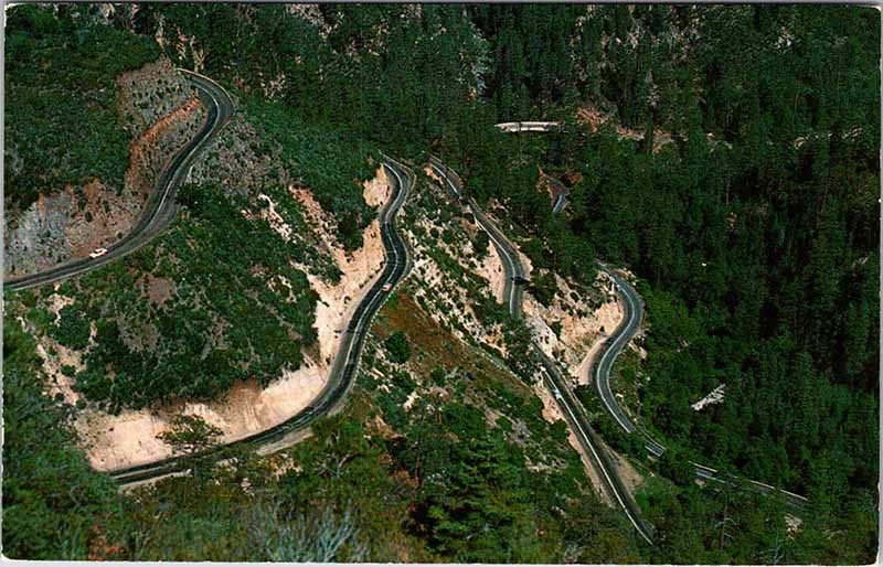 Postcard HIGHWAY SCENE Between Sedona & Flagstaff Arizona AZ m/09 AL5888