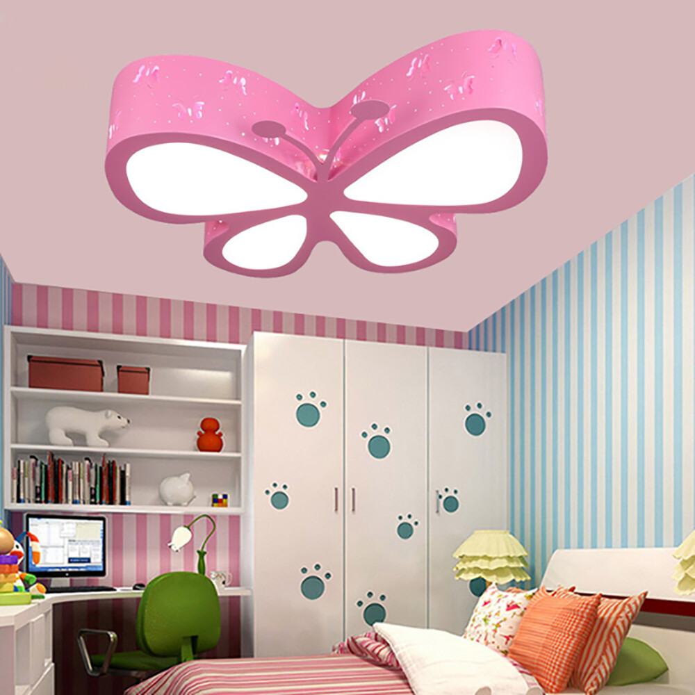 Creative Cartoon Acrylic Pendant Light Minimalist Remote Chandelier