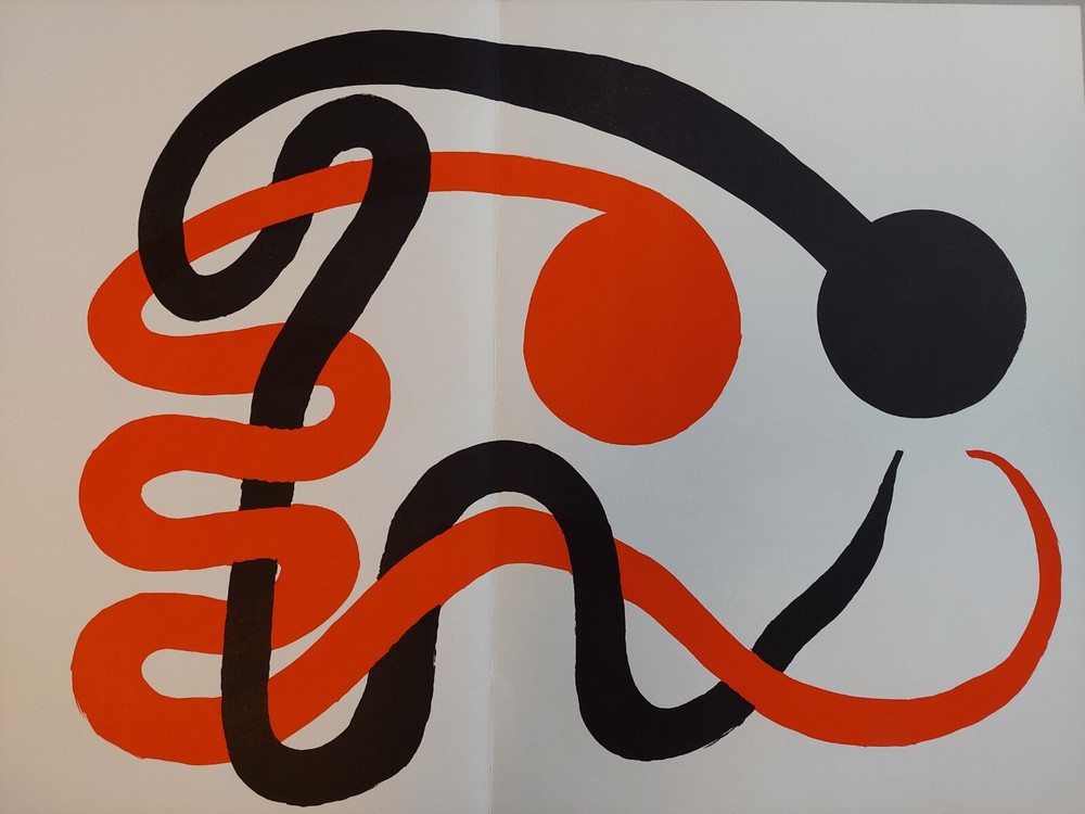 Alexander CALDER Original lithograph, 1973 / Original print by Calder