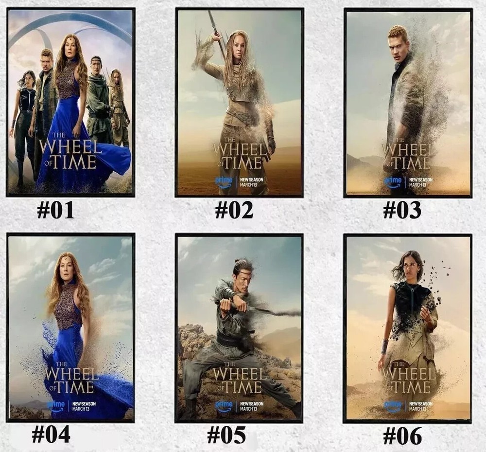 The Wheel of Time Season 3 2025 Movie Poster - Unframed