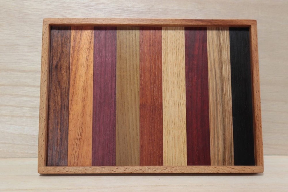 Wooden Tray Cafe Tray Natural Wood Handmade Small Tray New Tea Ceremony Utensil