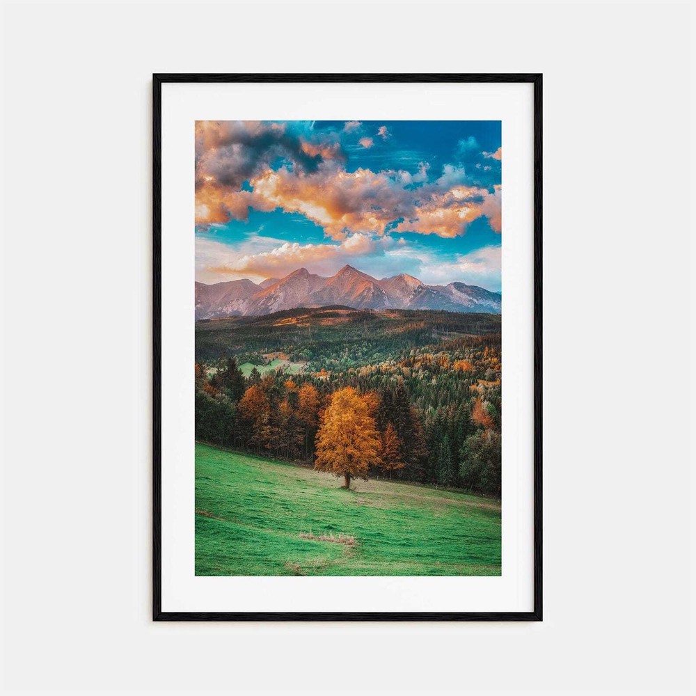 Poland Colorful Poster Print Poland Photo Wall Art Poland Wall Decor Poland
