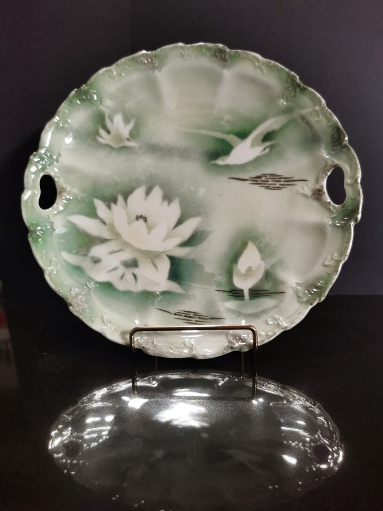 Antique Weimar Germany Hand Painted 10