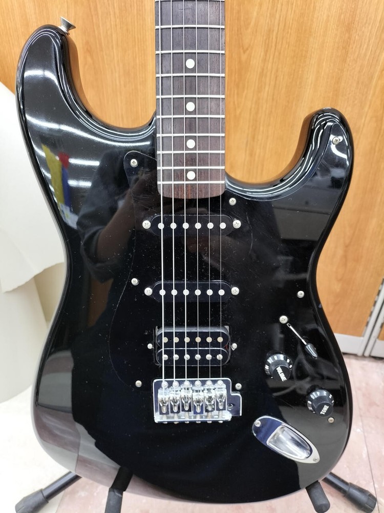 Fender Japan Stratocaster Black ST-362V Electric Guitar