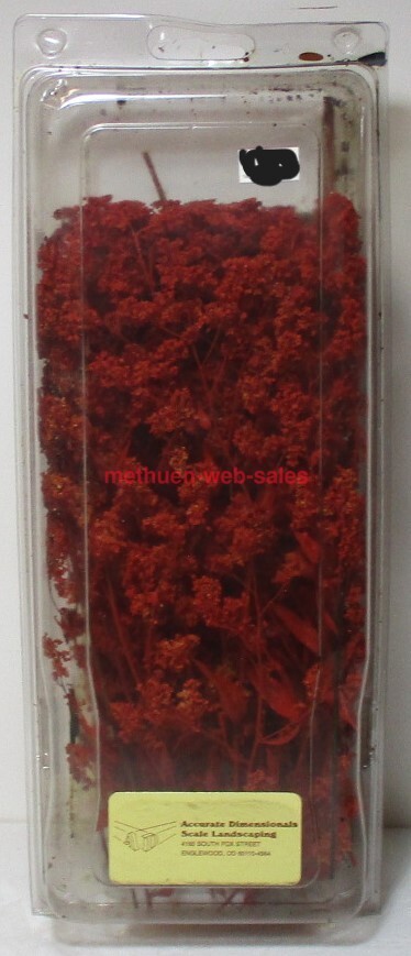 Accurate Dimensionals Scale Landscaping~Tree Kit~Red~HO,S,O Scale-image