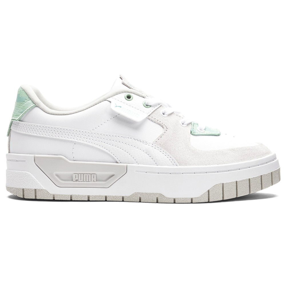 PUMA Swxp Cali Dream Lace Up  Womens White Sneakers Casual Shoes 39022501