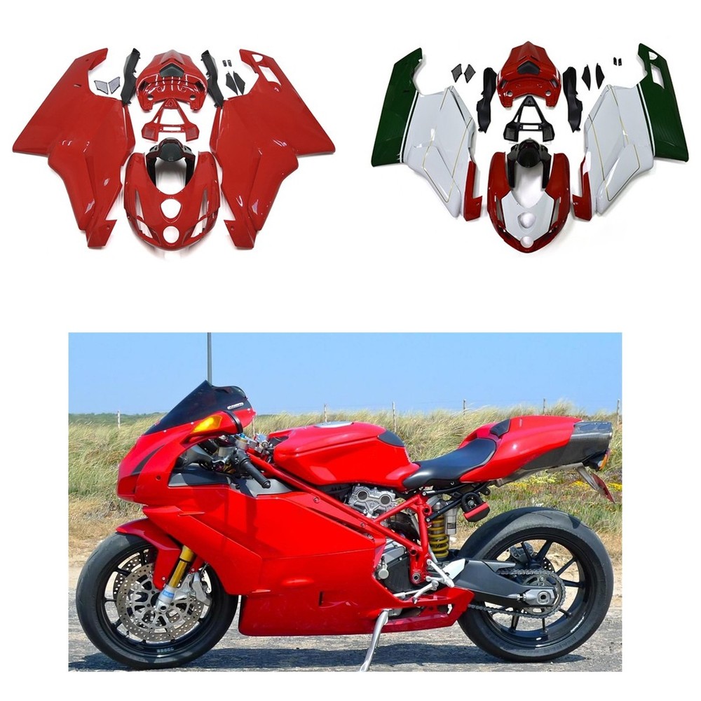 ABS Plastic Bodywork For Ducati 999 749 2003 2004 Fairings Injection Body Kit