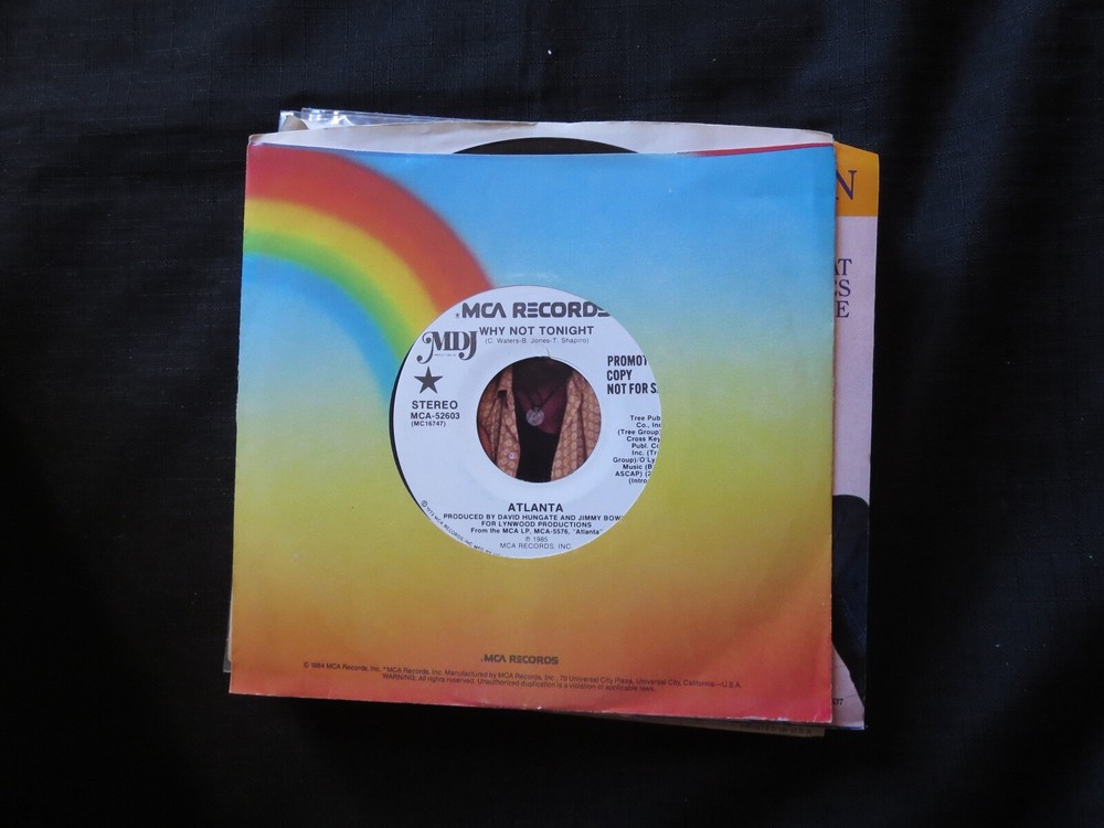 ATLANTA - Why Not Tonight PROMO Unplayed Old Stock