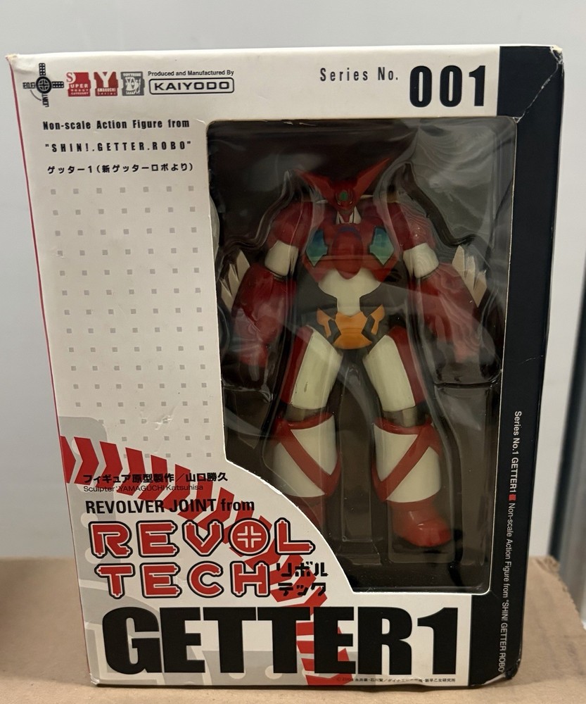 Revoltech Yamaguchi New Getter 1 Figure Series No.001 KAIYODO From Japan