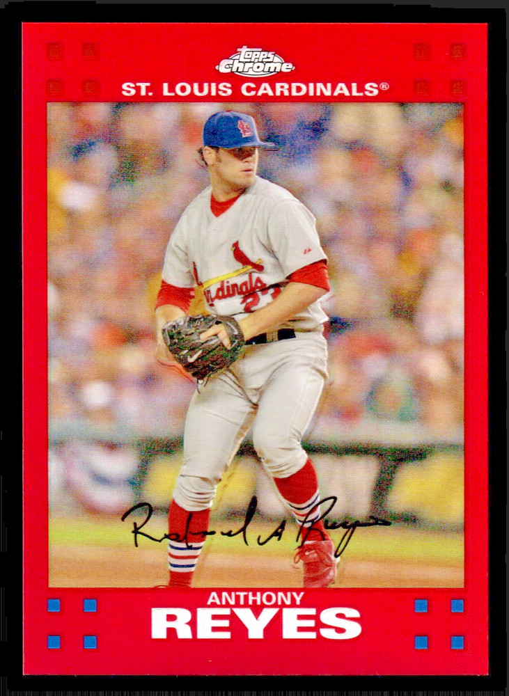2007 Topps Chrome Anthony Reyes Red Refractor #226 -/99 - St. Louis Cardinals