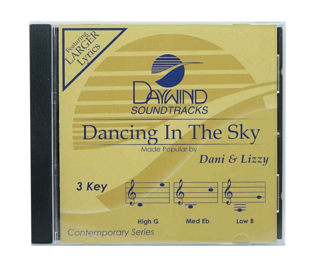 Dancing In The Sky Made Popular by Dani & Lizzy NEW CD Accompaniment