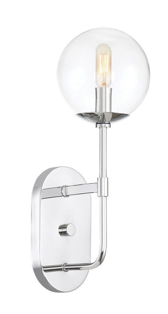 Designers Fountain 92001 Chrome Welton Single Light 6