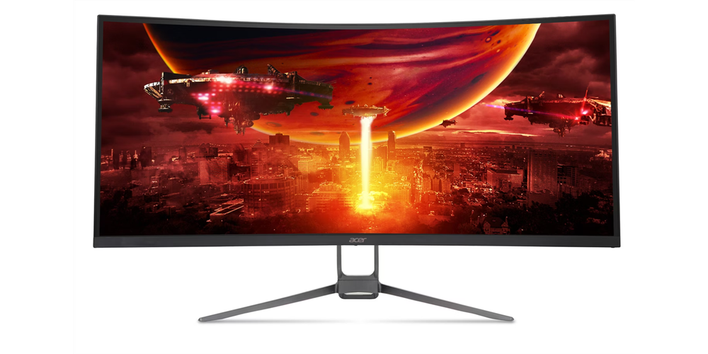 Acer Nitro 34-inch Curved Gaming Monitor 120Hz 1ms 3440x1440 WQHD Certified Refurbished-image