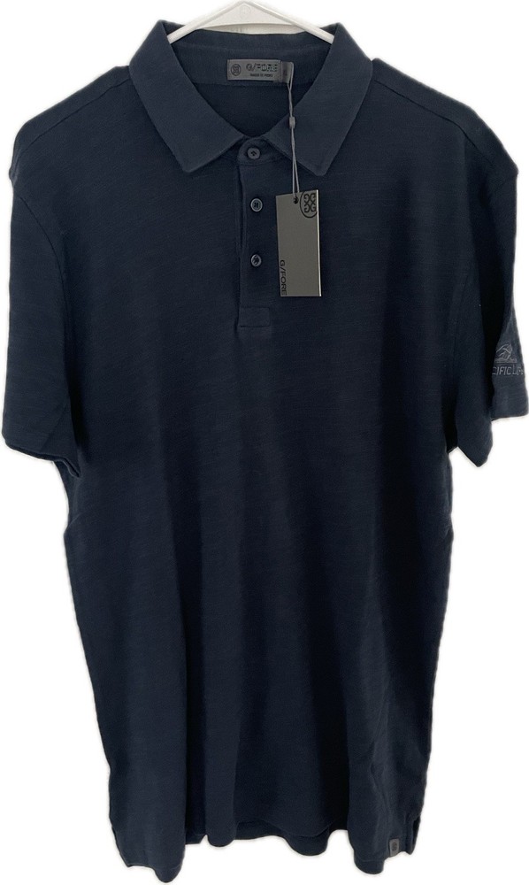 G/FORE Men's G/TAB Essential Tech Jersey Polo Navy Blue XL NWT