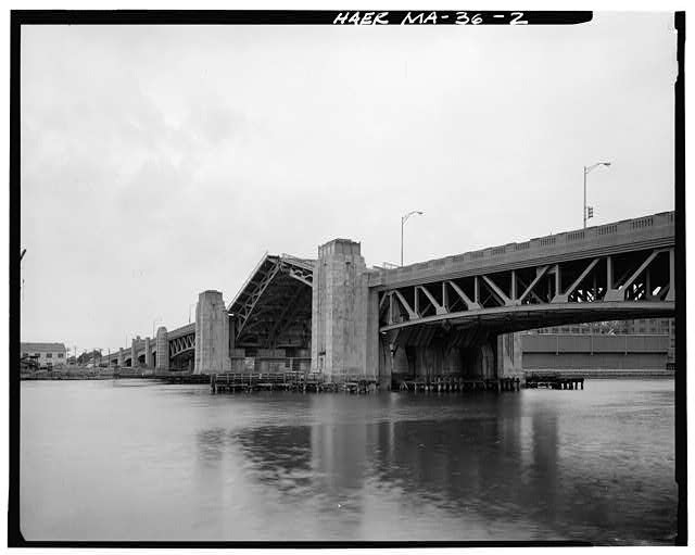 Fore River Bridge,Route 3A,Weymouth,Norfolk County,Massachusetts,MA,HABS,1