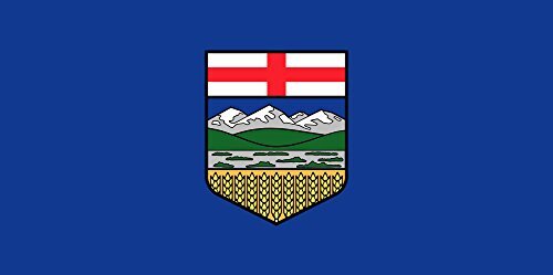 3x5 Alberta Canada Flag - Durable Provincial Banner Pennant