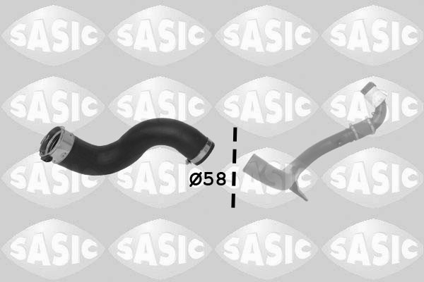 3334049 SASIC Ladeluftschlauch für RENAULT