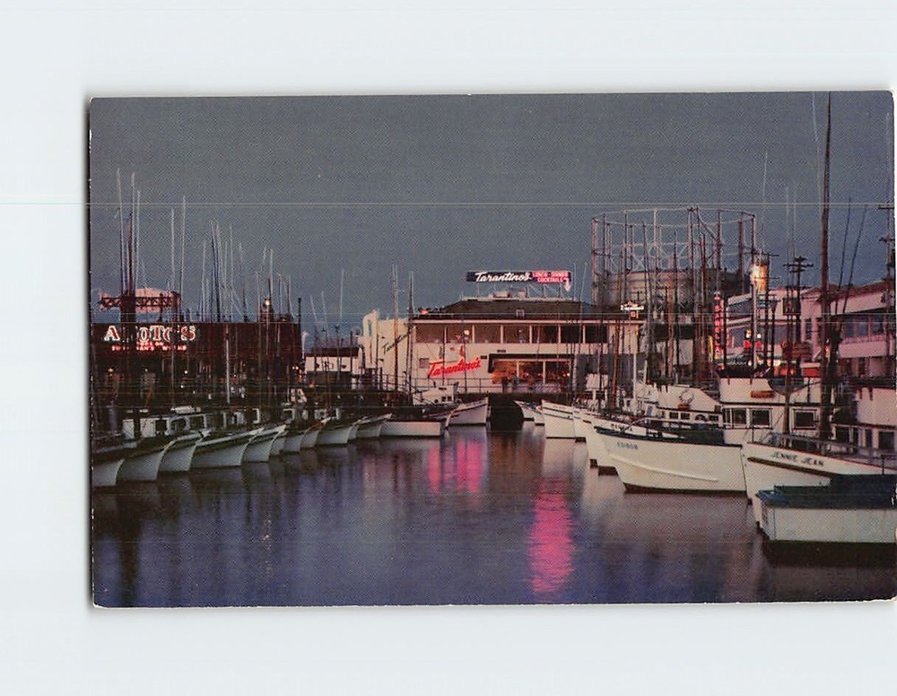 Postcard Fisherman's Wharf San Francisco California