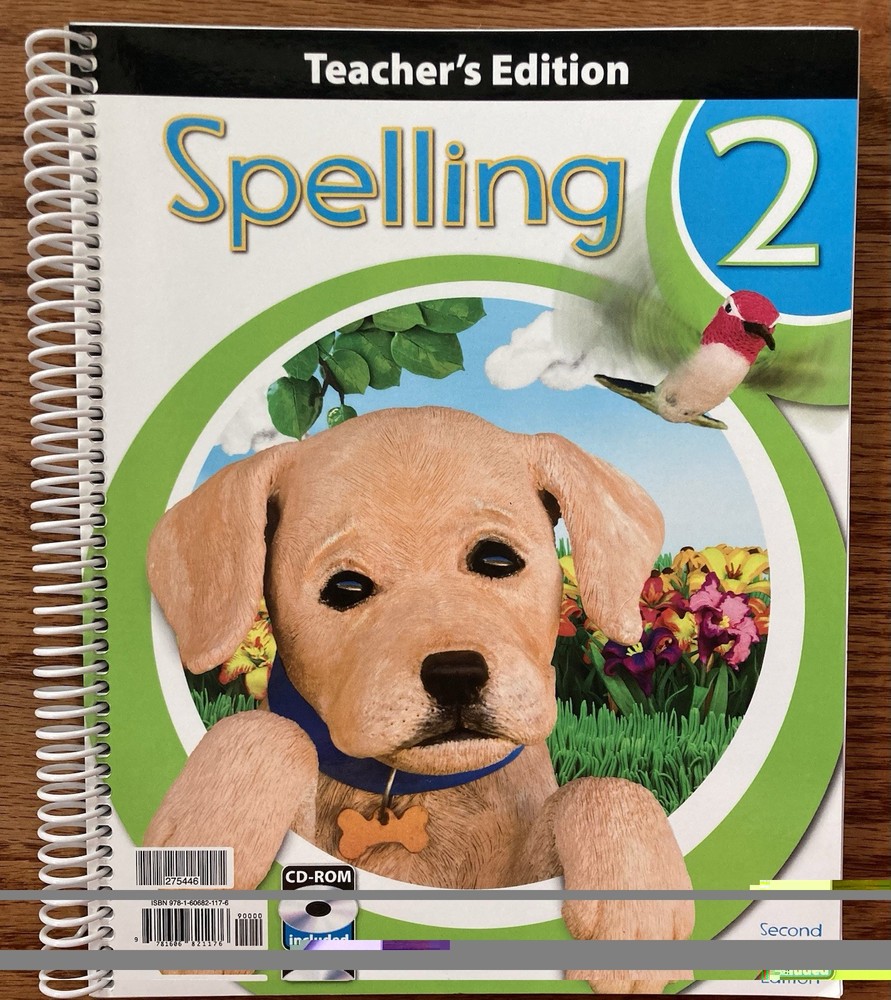 BJU Press Spelling 2 Second Edition Teacher Edition