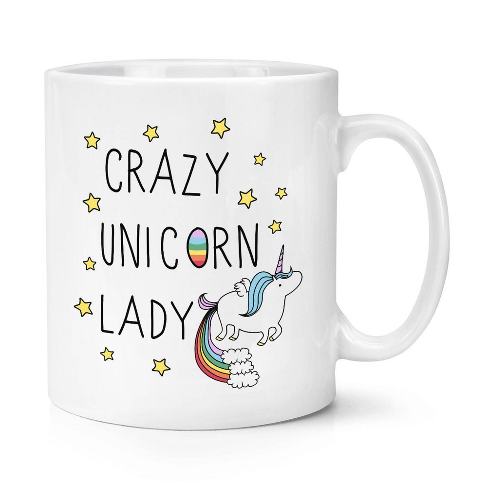 Crazy Unicorn Lady Mug Cup Coffee Cup Coffee Mug Funny Coffee Mug