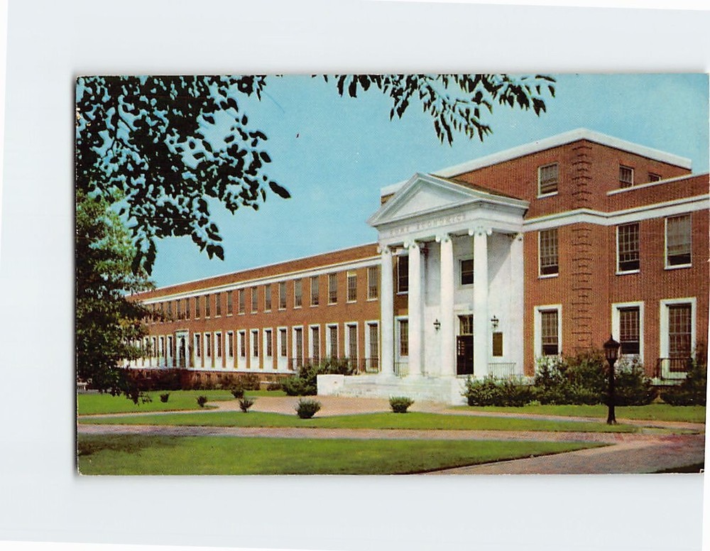 Postcard Home Economics Building University Of North Carolina Greensboro NC USA