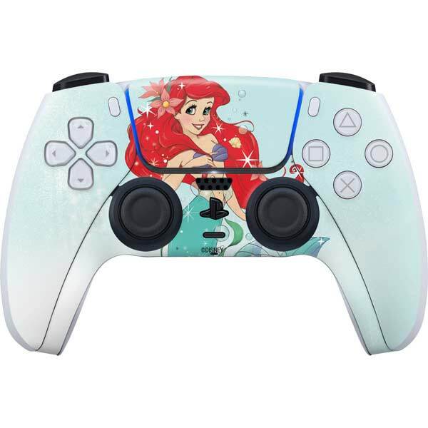 The Little Mermaid PS5 Controller Skin - Ariel Sparkles