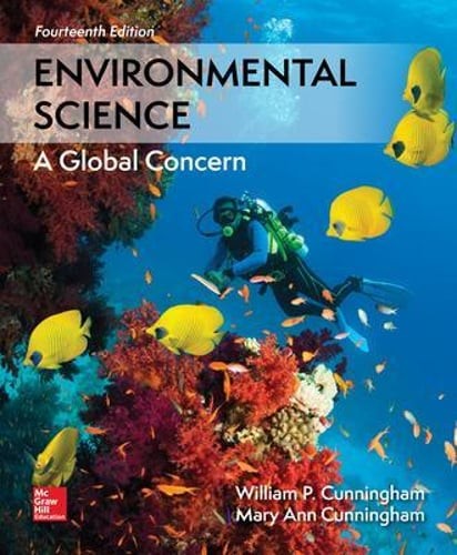 Loose Leaf for Environmental Science by William Cunningham: Used