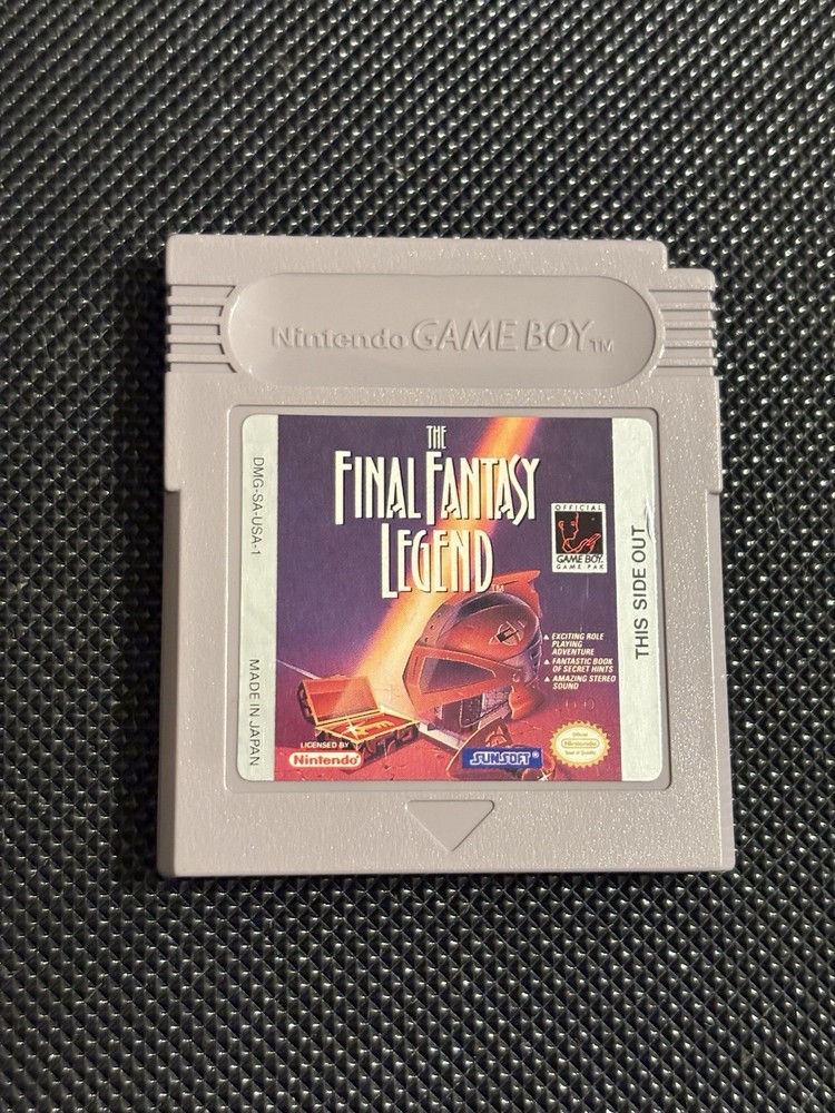 The Final Fantasy Legend (Nintendo Game Boy, 1990) Cartridge Only TESTED