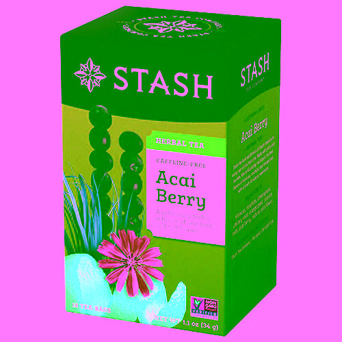 Acai Berry Tea Caffeine Free 18 Bags By Stash Tea-image