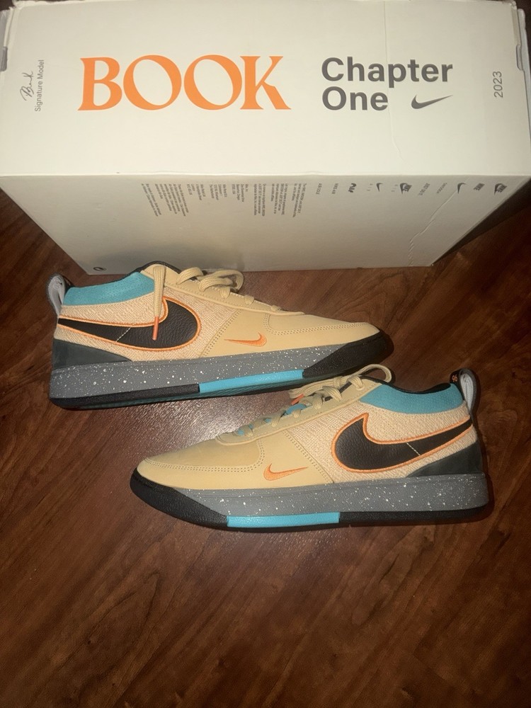 12 US Nike BOOK 1 SE “Mowabb” SESAME/BLACK-BRIGHT