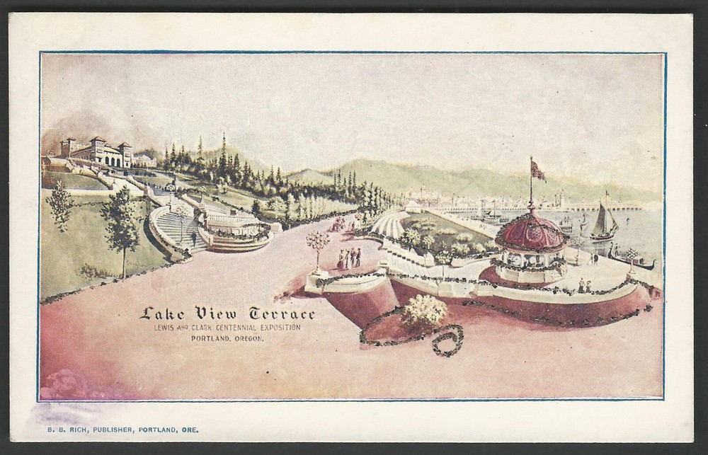 LEWIS & CLARK CENTENNIAL EXPOSITION 1905 Portland Ore. Undivided Back Postcard