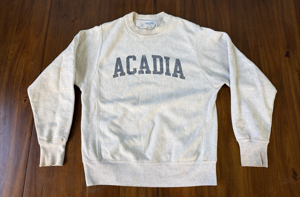 Acadia University Axemen Champion Reverse Weave NCAA Sweatshirt Size Small-image
