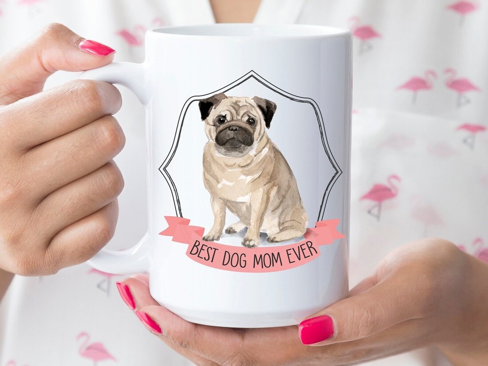 Personalized Dog Mom Coffee Mug Custom Best Dog Lover Gift Ideas For Christmas